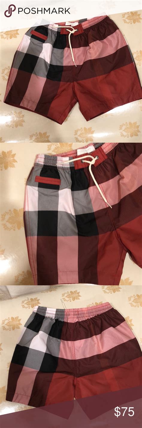 burberry baby boy shorts|Burberry baby swimsuit.